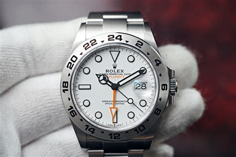 rolex explorer ii rumors|Rolex Explorer II size comparison.